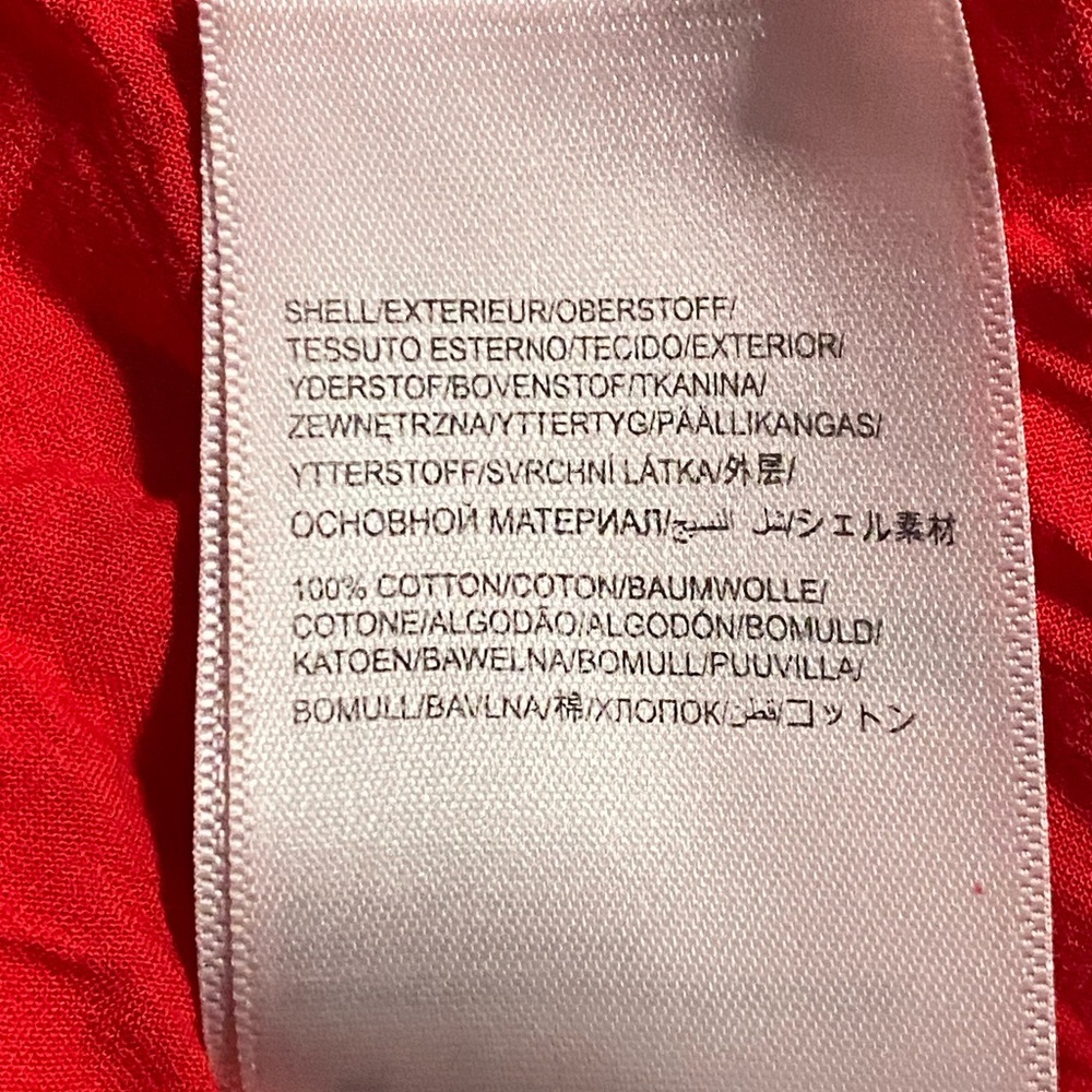 FARM Rio Red Multi-Color Tiered Midi Dress - Picture 12 of 12
